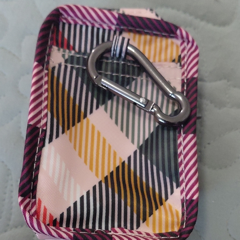 Plaid Carabiner Pouch